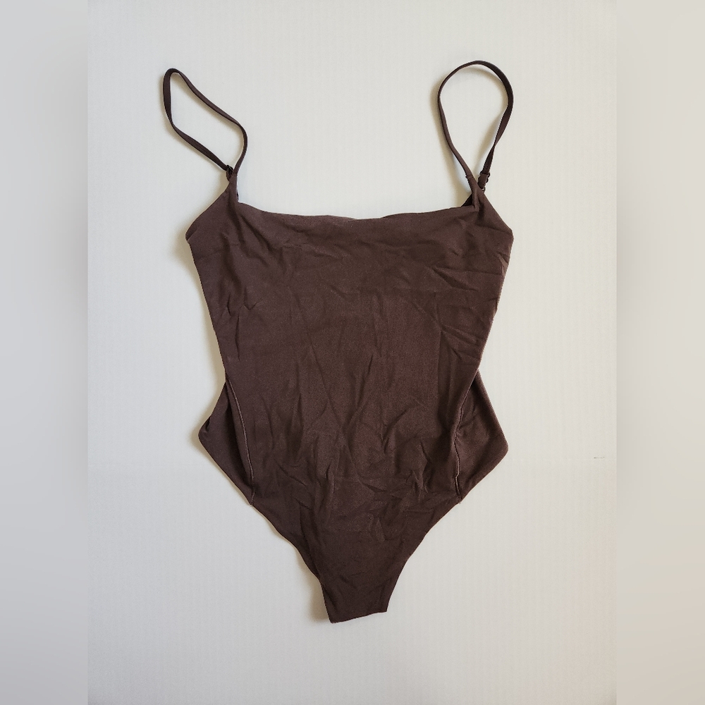 Lululemon Wundermost Ultra Soft Nulu Bodysuit Espresso Small